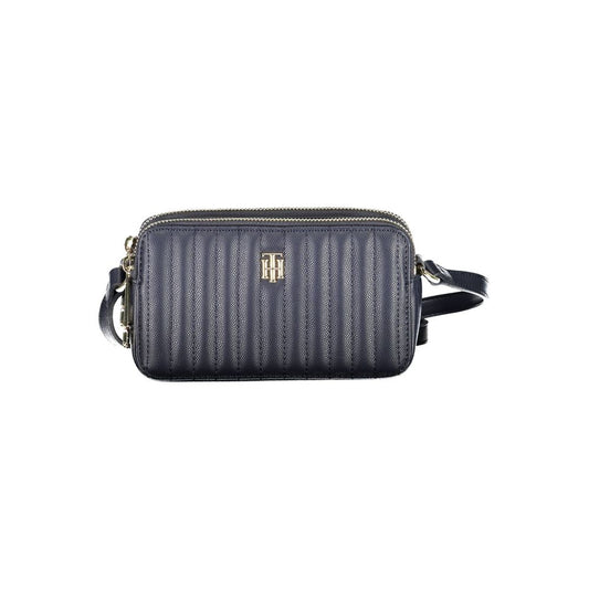 Tommy Hilfiger Blue Polyethylene Women Handbag Tommy Hilfiger Dim Gray
