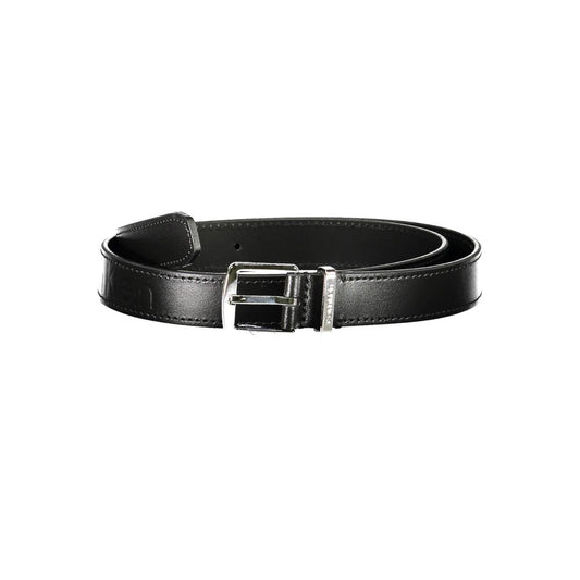 Calvin Klein Black Leather Women Belt Calvin Klein Black