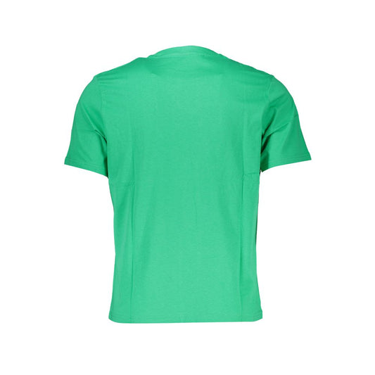 North Sails Green Cotton T-Shirt North Sails Medium Sea Green