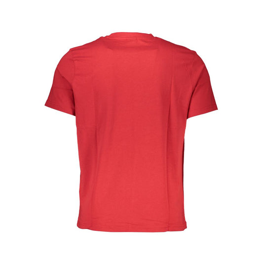 North Sails Red Cotton T-Shirt North Sails Maroon