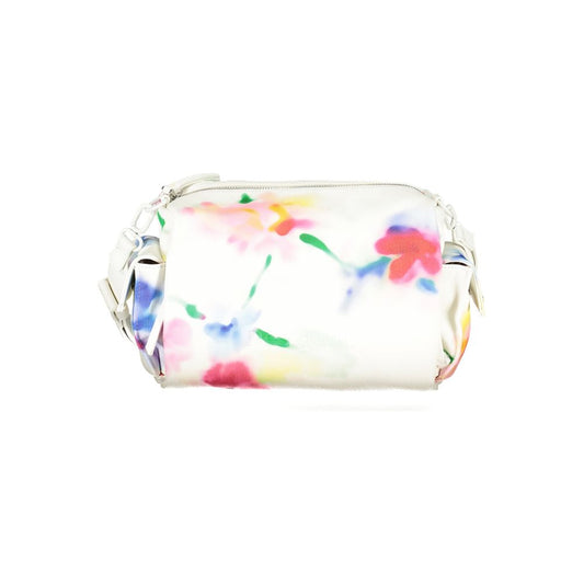Desigual White Polyethylene Handbag Desigual Beige