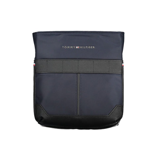 Tommy Hilfiger Blue Polyester Men Shoulder Bag Tommy Hilfiger Dark Slate Gray