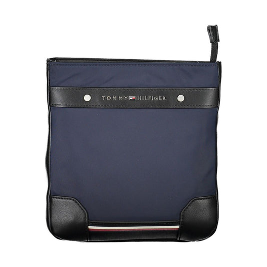 Tommy Hilfiger Blue Polyester Men Shoulder Bag Tommy Hilfiger Dark Slate Gray