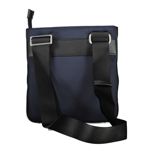 Tommy Hilfiger Blue Polyester Men Shoulder Bag Tommy Hilfiger Dark Slate Gray