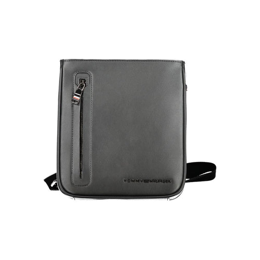 Tommy Hilfiger Black Polyethylene Shoulder Bag Tommy Hilfiger Dim Gray