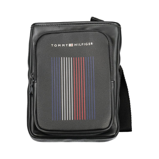 Tommy Hilfiger Black Polyethylene Shoulder Bag Tommy Hilfiger Dark Slate Gray
