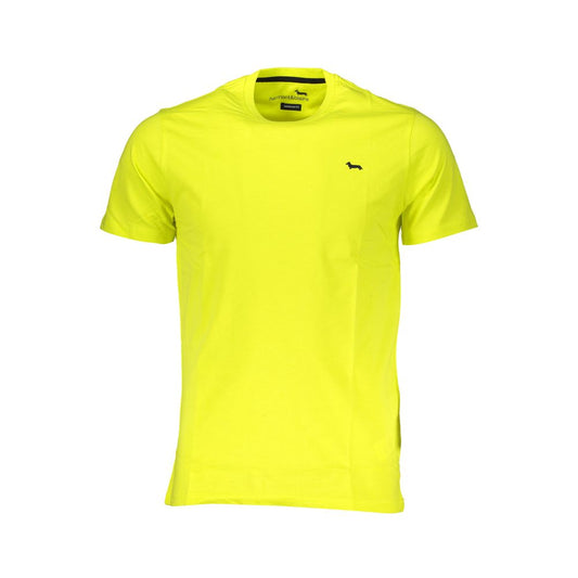 Harmont & Blaine Yellow Cotton T-Shirt Harmont & Blaine Yellow