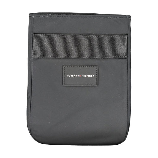 Tommy Hilfiger Black Polyester Shoulder Bag Tommy Hilfiger Dim Gray