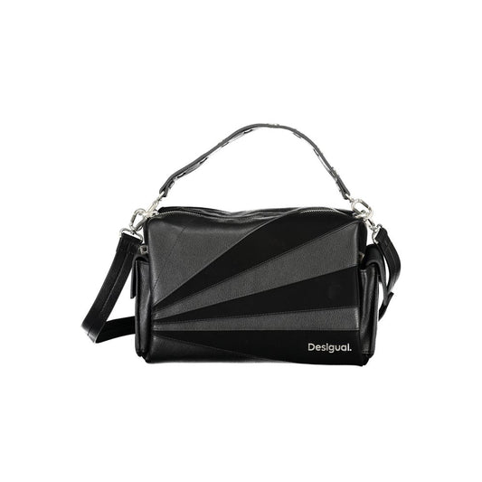 Desigual Black Polyethylene Handbag Desigual Dark Slate Gray