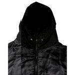 Dolce & Gabbana Black Hooded Parka Coat Winter Jacket JKT4194-58
