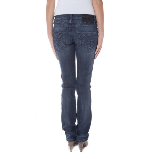 Phard Blue Cotton Jeans & Pant Phard Dark Slate Gray
