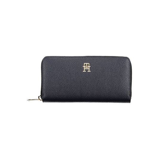 Tommy Hilfiger Blue Polyethylene Women Wallet Tommy Hilfiger Dark Slate Gray