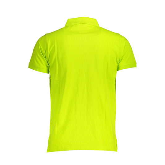 Norway 1963 Yellow Cotton Polo Shirt Norway 1963 Green Yellow