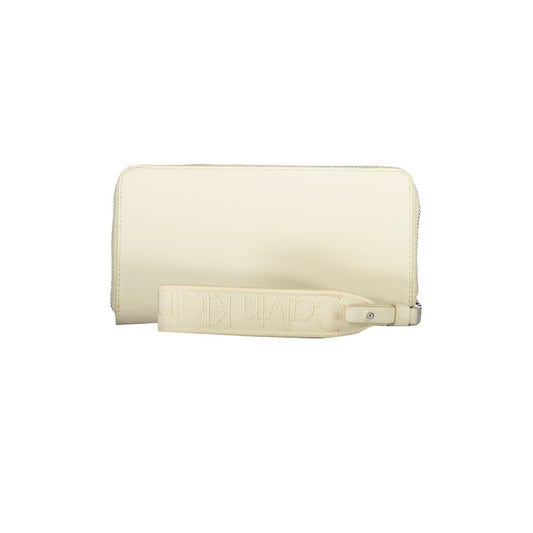 Calvin Klein Beige Polyethylene Wallet Calvin Klein Bisque