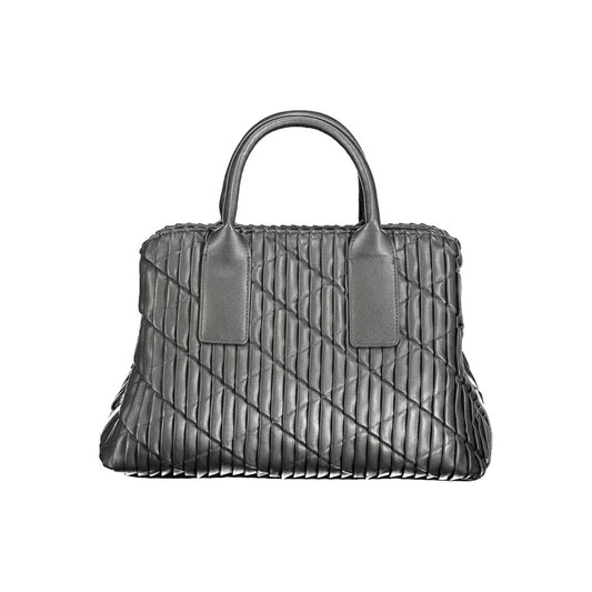 Valentino Bags Black Polyethylene Handbag Valentino Bags Dim Gray
