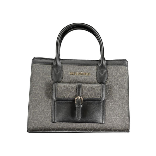 Valentino Bags Black Polyethylene Handbag Valentino Bags Dim Gray