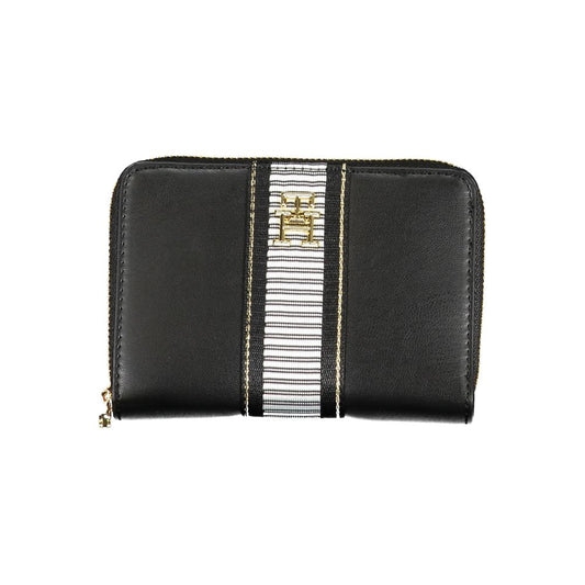 Tommy Hilfiger Black Polyethylene Wallet Tommy Hilfiger Dark Slate Gray