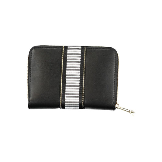 Tommy Hilfiger Black Polyethylene Wallet Tommy Hilfiger Dark Slate Gray