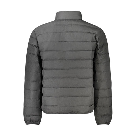 Calvin Klein Black Polyamide Men Jacket Calvin Klein Dim Gray