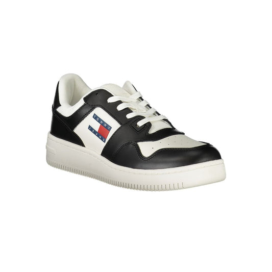 Tommy Hilfiger White Polyethylene Women Sneaker Tommy Hilfiger Dark Slate Gray