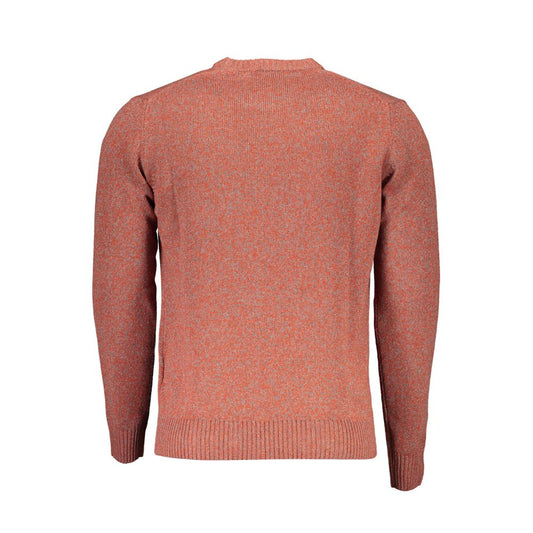 Harmont & Blaine Red Wool Men Sweater Harmont & Blaine Rosy Brown