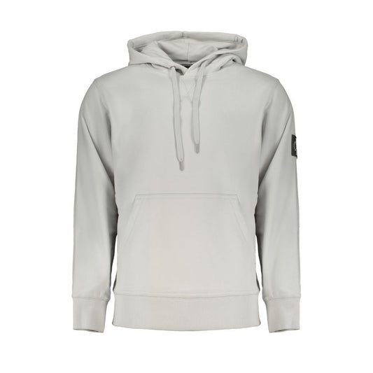 Calvin Klein Gray Cotton Sweater Calvin Klein Gray