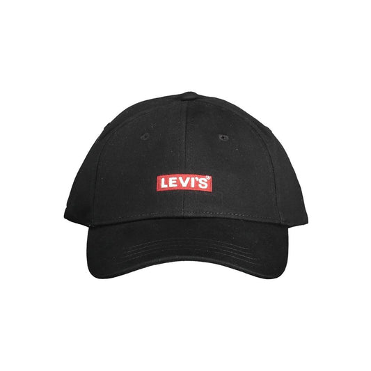Levi's Black Cotton Men Cap Levi's Dark Slate Gray