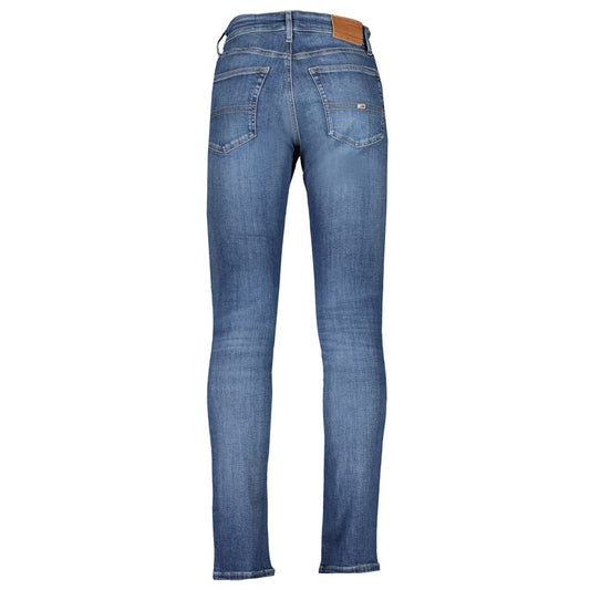 Tommy Hilfiger Blue Cotton Jeans & Pant Tommy Hilfiger Dim Gray