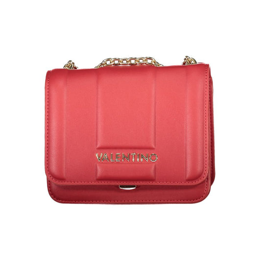 Valentino Bags Red Polyethylene Women Handbag Valentino Bags Maroon
