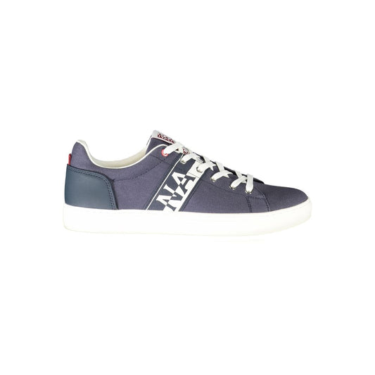 Napapijri Blue Polyester Sneaker Napapijri Dim Gray