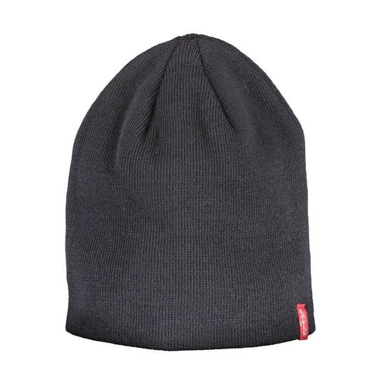 Levi's Blue Acrylic Men Cap Levi's Dark Slate Gray