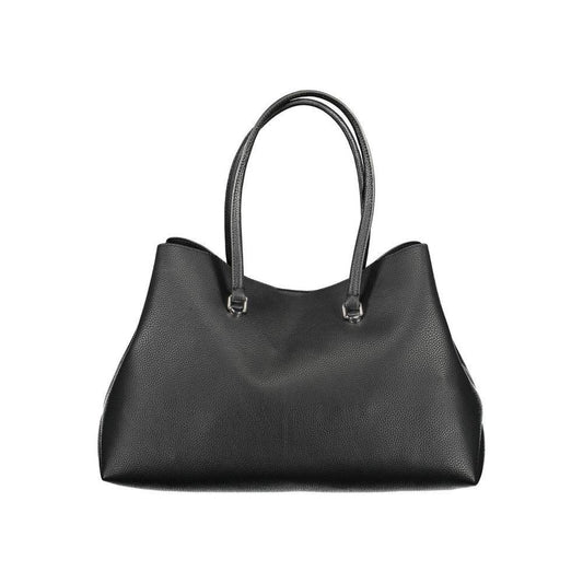 Tommy Hilfiger Black Polyester Women Handbag TO-17764