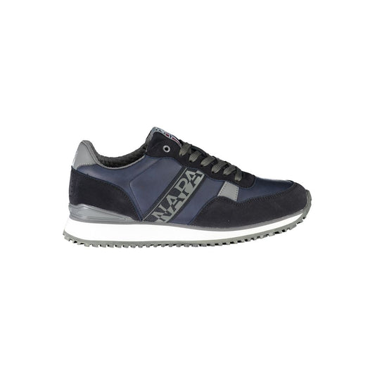 Napapijri Sleek Contrasting Sneakers with Signature Style Napapijri Dark Slate Gray