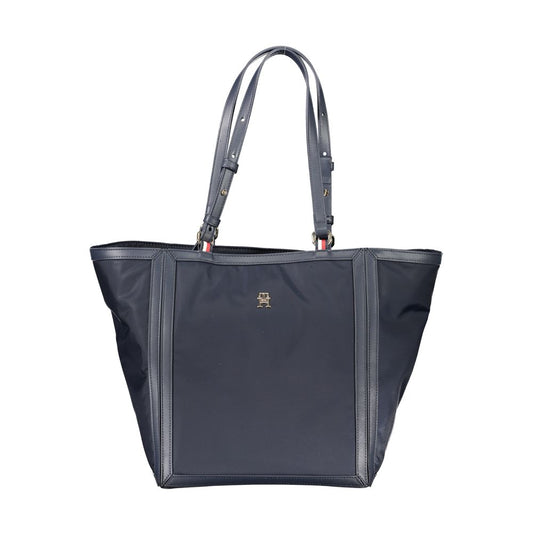 Tommy Hilfiger Blue Polyester Handbag Tommy Hilfiger Dark Slate Gray