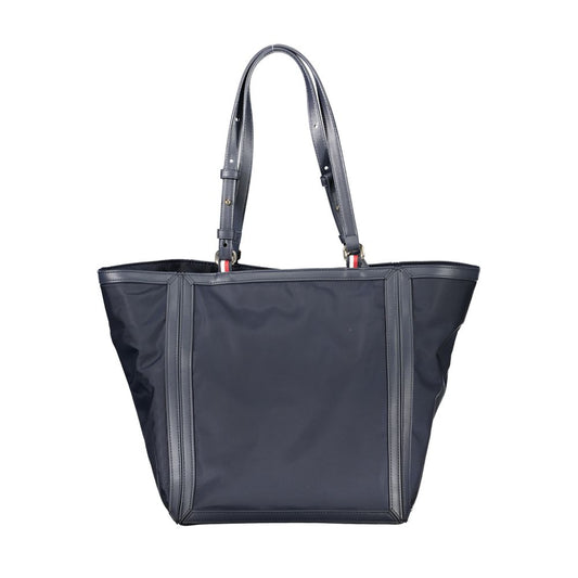 Tommy Hilfiger Blue Polyester Handbag Tommy Hilfiger Dark Slate Gray