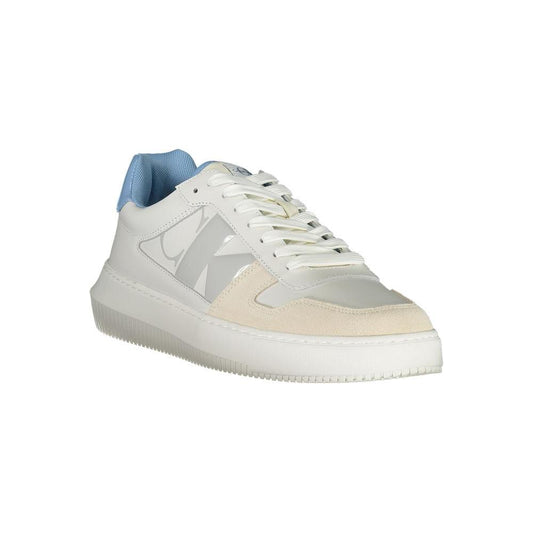 Calvin Klein Eco-Conscious Sneakers with Contrasting Details Calvin Klein Light Gray
