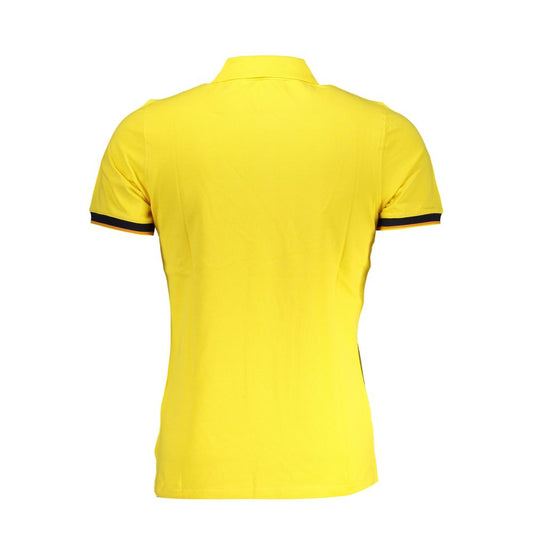K-WAY Sunshine Yellow Cotton Blend Polo K-WAY Gold