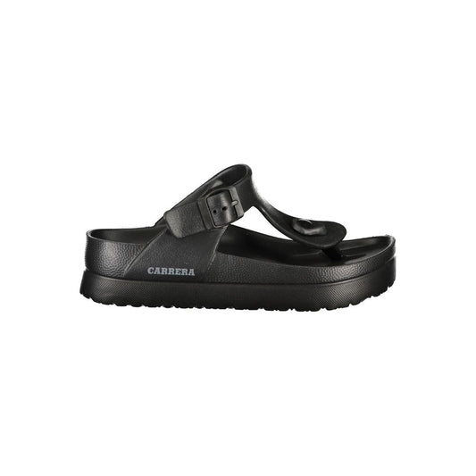 Carrera Black Polyethylene Sandal Carrera Dark Slate Gray