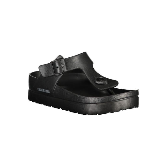 Carrera Black Polyethylene Sandal Carrera Dark Slate Gray