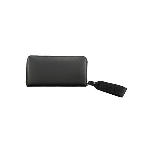 Calvin Klein Black Polyethylene Wallet Calvin Klein Dark Slate Gray