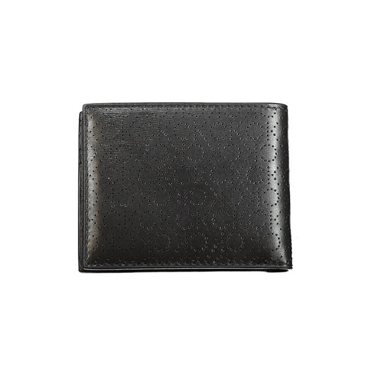 Calvin Klein Black Leather Wallet Calvin Klein Dark Slate Gray