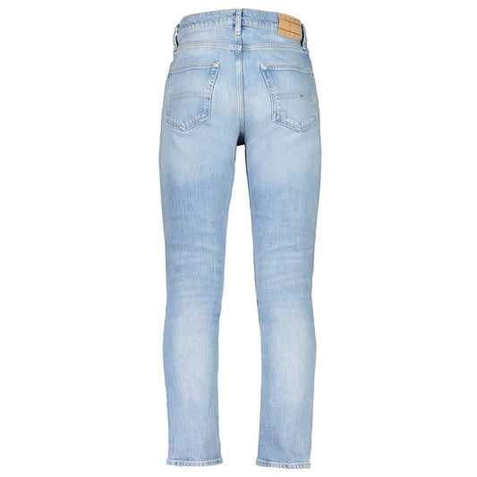 Tommy Hilfiger Light Blue Cotton Jeans & Pant Tommy Hilfiger Light Steel Blue