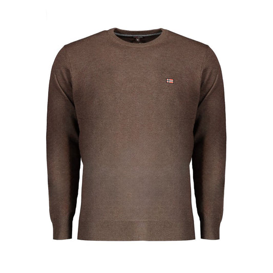 Norway 1963 Brown Wool Men Sweater Norway 1963 Dark Olive Green