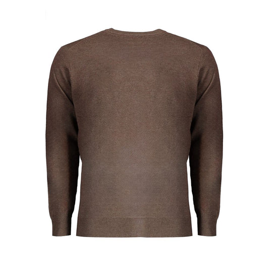 Norway 1963 Brown Wool Men Sweater Norway 1963 Dark Olive Green