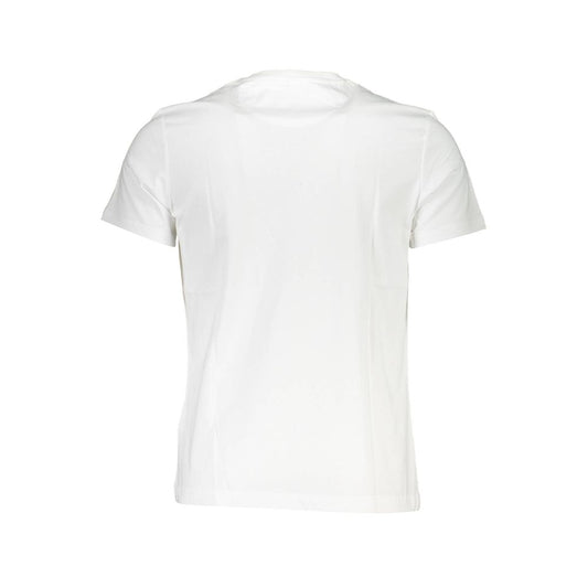 La Martina White Cotton Men T-Shirt La Martina White Smoke