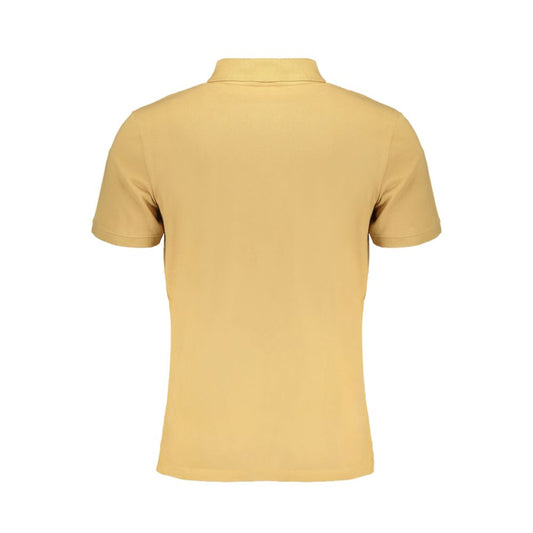 Timberland Beige Cotton Polo Shirt Timberland Tan