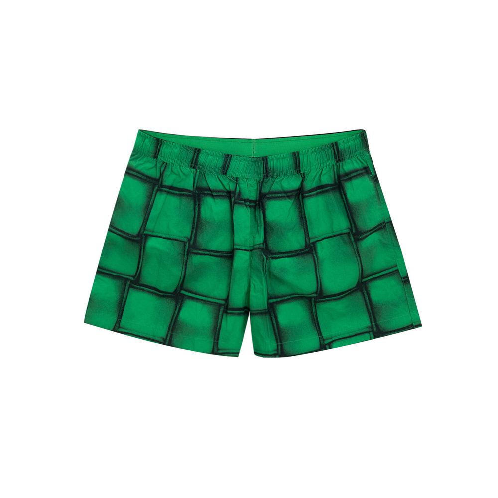 Bottega Veneta Green Polyamide Swim Shorts