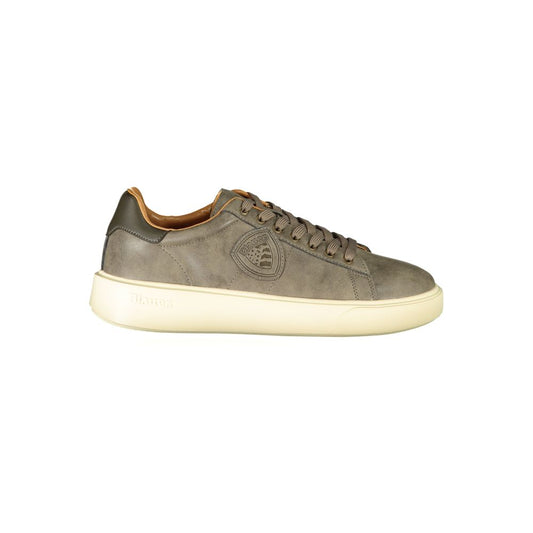 Blauer Beige Polyester Sneaker Blauer Rosy Brown