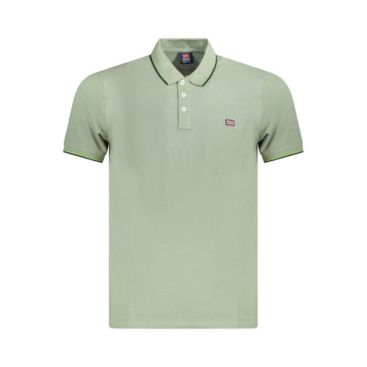 Norway 1963 Green Cotton Men Polo Shirt Norway 1963 Dark Gray