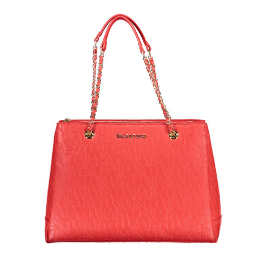 Valentino Bags Red Polyethylene Handbag Valentino Bags Tomato